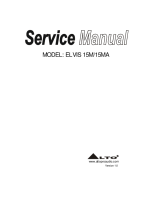 Alto Elvis-15MA - Service Manual 